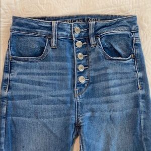 super high rise jeggings